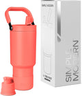 Simple Modern Trek Pivot | 30oz Flip Straw Tumbler with Handle | Water Bottle & Boot | Interchangeable Straw & Chug Lids | Insulated Stainless Steel Jug | Gym Sports Outdoors | Honolulu