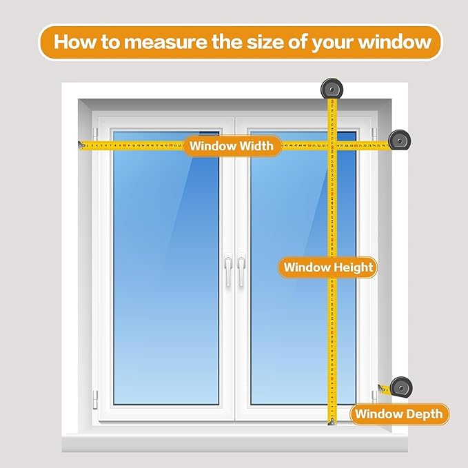 Persilux Zebra Blinds for Windows, Dual Layer Zebra Roller Shades (45" W x 72" H, White) Light Filtering Sheer Shades, Easy to Install, Cordless Room Darkening Roller Blinds for Office