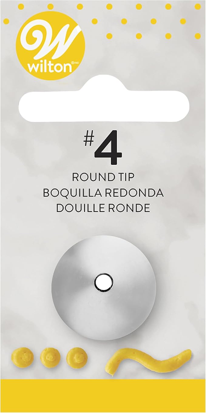 Wilton No.4 Decorating Tip, Round