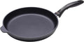 Swiss Diamond 11 Inch Frying Pan Nonstick Diamond Frying Pan, Aluminum Coated Skillet, Dishwasher Safe and Oven Safe Fry Pans, Grey