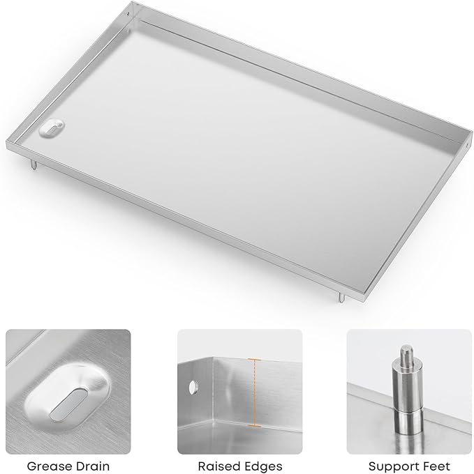 Stanbroil Griddle Top for Weber 36" Gas Griddle 1501006 44310401, Stainless Steel