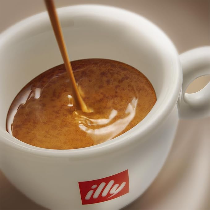illy E.S.E. Coffee Pods - Single-Serve Capsules – Intenso Dark Roast - Notes Of Cocoa & Dried Fruit - For E.S.E Machines - Extraordinary Aroma & Body – 18 Count, 12 Pack