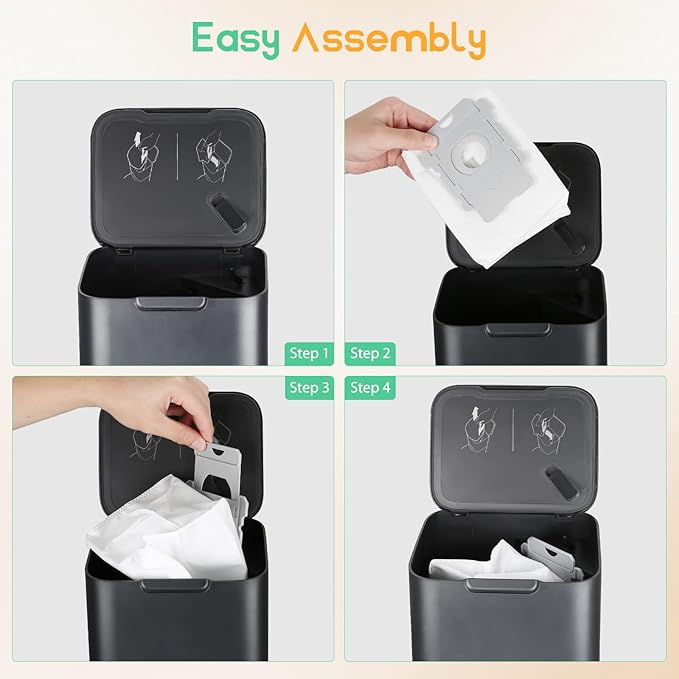 20 Pack High Capacity Vacuum Bags – Compatible with iRobot Roomba i & j Series, s9+ & Combo Models – Premium Replacement Dirt Disposal Bags for i7+, j7+, s9+, and More
