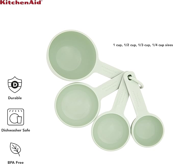 KitchenAid Universal Measuring Cup Set, 4-Piece, Pistachio