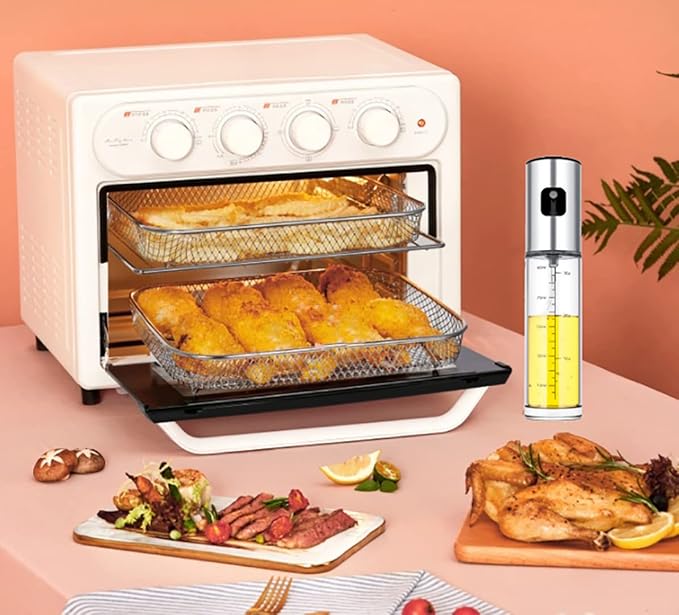 Oil Sprayer for Cooking,100ml Olive Oil Spritzer,Oil Sprayer for Air Fryer, Salad,BBQ,Roasting