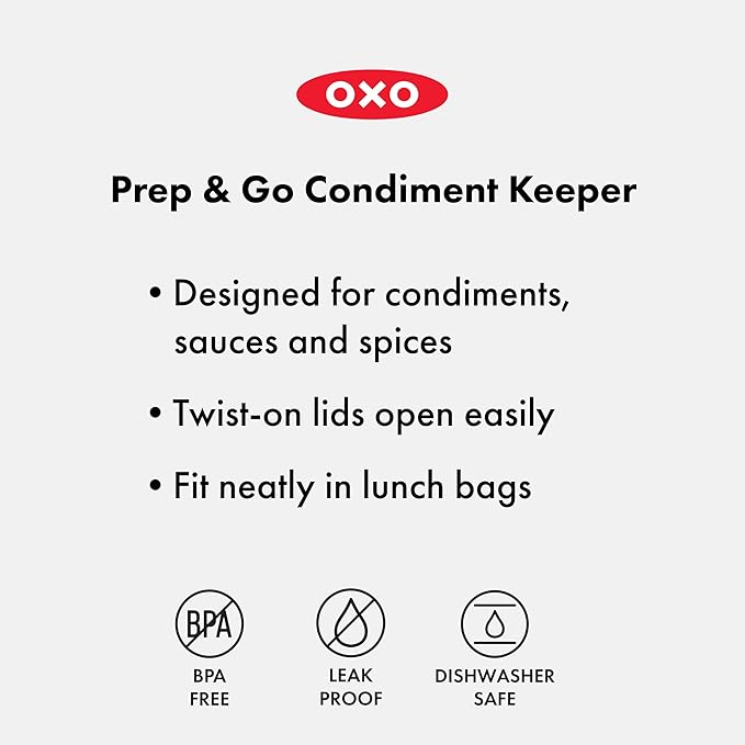 OXO Good Grips Prep and Go Condiment Keeper - Ocean Blue