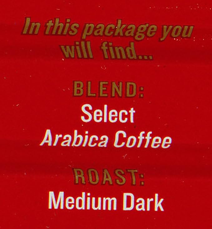 French Market French Roast Medium-Dark Roast Ground Coffee, 12oz Can (Pack of 2)