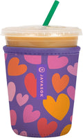 Sok It JavaSok Iced Coffee & Cold Soda Insulated Neoprene Cup Sleeve (Hearty Hues, Small: 16-20oz)