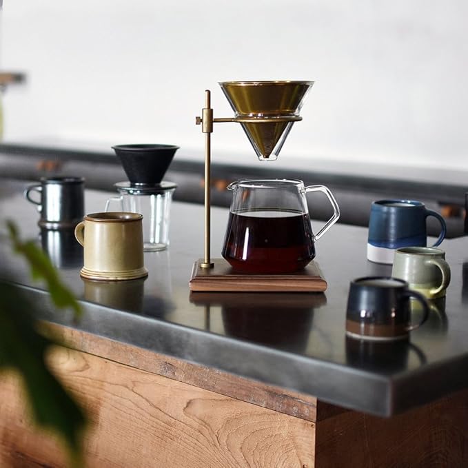 KINTO SCS-S02 27592 Coffee Server, 4 Cups, Graduated, Heat-resistant Glass, Gift Present