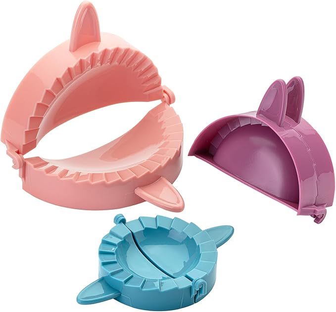 BTaT- Empanada Dough Press Set, 3 Pack, Empanada Press, Empanada Maker Press, Moldes Para Empanadas Maker Press, Dumpling Press, Hand Pie Maker, Hand Pie Molds, Christmas Gifts