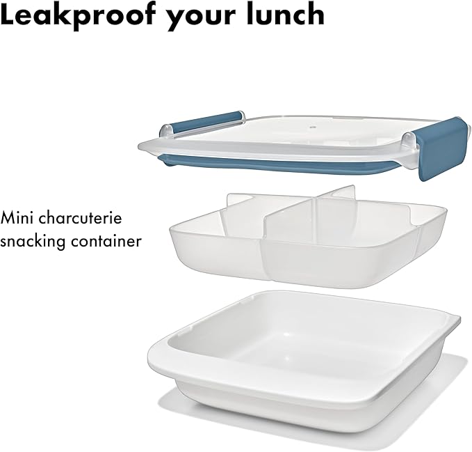 OXO Good Grips Prep & Go Slim Container with Removable Divider