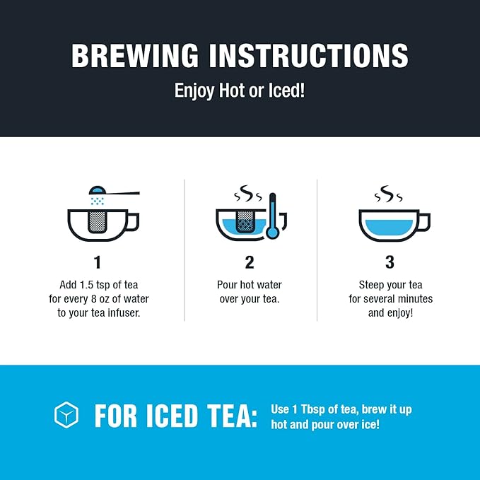 Tiesta Tea - Apple Cider, Loose Leaf, Caramel Apple Herbal Tea, Non-Caffeinated Herbal Blend, Make Hot or Iced, Brews Up to 140-200 Cups, 16 oz Resealable Bulk Pouch