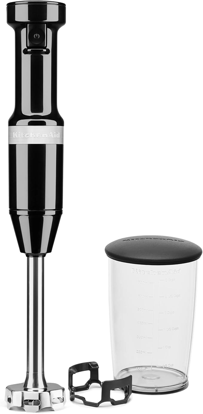 KitchenAid Variable Speed Corded Hand Blender KHBV53, Onyx Black