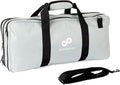 EVERPRIDE Chef Knife Bag Holds 20 Knives PLUS Large Zippered Compartment for Kitchen Tools – Durable, Large Knife Bag for Chefs – Knives Not Included