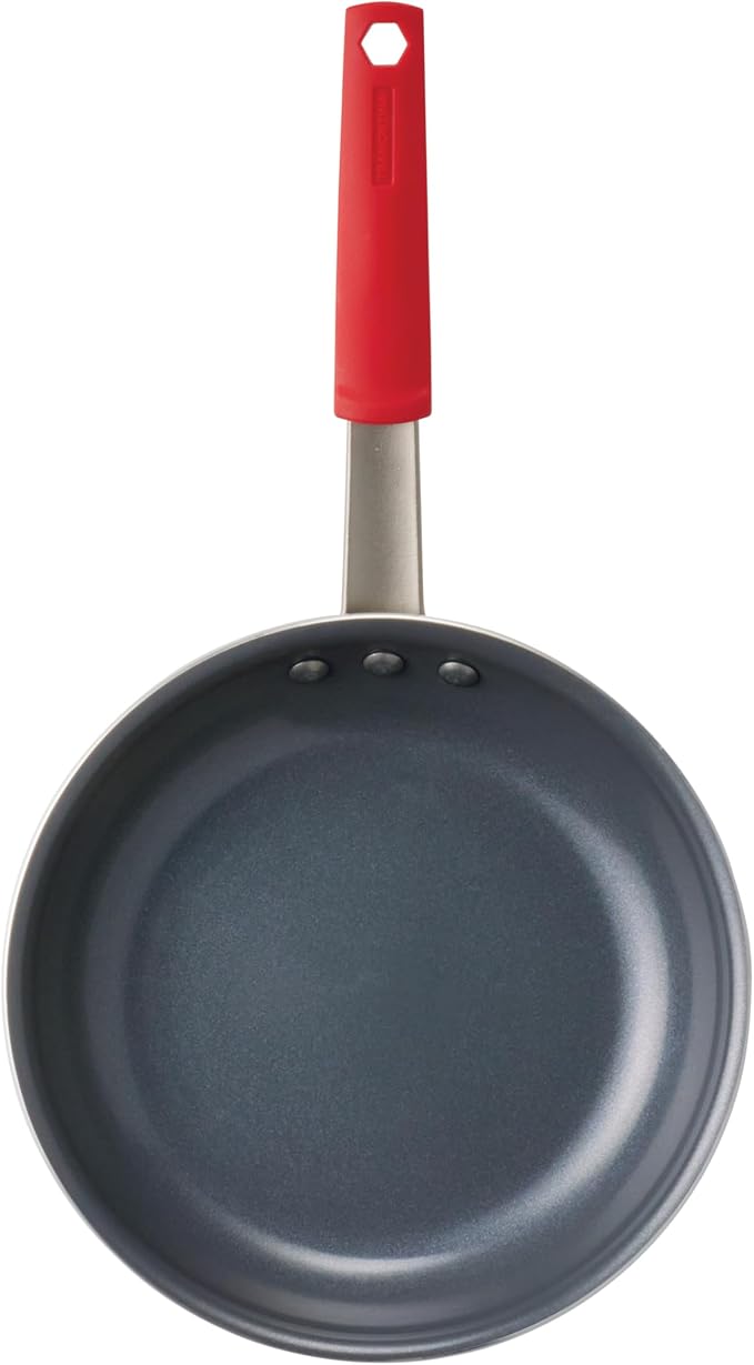 Tramontina Professional 10-Inch Ceramic Non Stick Frying Pan, Heavy-Gauge Aluminum Skillet with Nonstick Coating, Dishwasher and Oven Safe, Gray