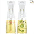 Mistifi Oliver Oil Sprayer for cooking, Spray bottle 6oz, Non-Aerosol Refillable Dispenser Oil Mister (set of 2)