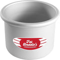 Fat Daddio's Round Cake Pan, 5 x 4 Inch, Silver
