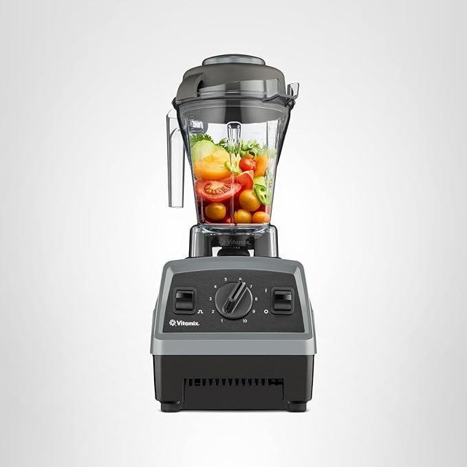 Vitamix Explorian E310 Blender, Professional-Grade Kitchen Blender for Smoothies, Soups, Juices and More, 10-Speed, Stainless Steel Blades, Self-Cleaning Kitchen Appliance, 48 Oz Container, Slate