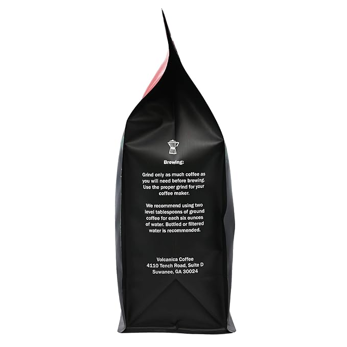 Peru Coffee, Whole Bean, USDA Organic, Naturally Low Acid, Kosher, Fresh Roasted, 16-ounce
