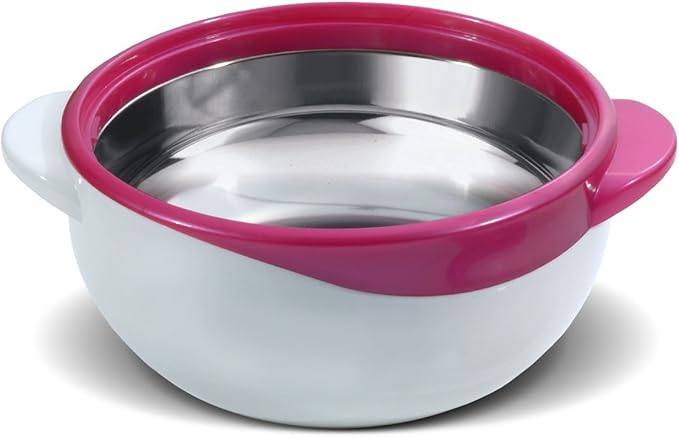 Pinnacle Serving Salad/ Soup Dish Bowl - Thermal Inulated Bowl with Lid - Great Bowl for Holiday, Dinner and Party ~ Set of 3 ~ Purple