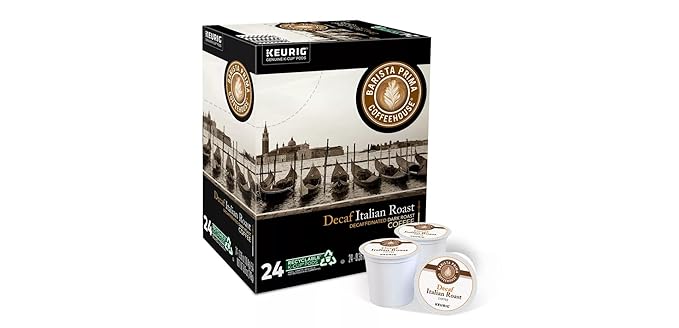 Keurig Barista Prima Coffeehouse Decaf Italian Roast Coffee K-Cups (48-Count)