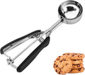 Large Cookie Scoop, 3 Tablespoon Cookie Scoop for Baking, Muffin Scoops, Comfortable Grip, Non-Slip, for Ice Cream, Cookie Dough, Mashed potatoes, Cupcake, Meatball