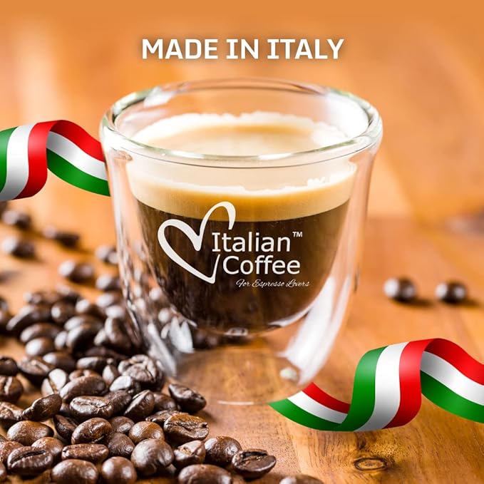 Italian Coffee For Espresso Lovers Italian Coffee pads compatible with Senseo (Vigorous, 180 Pads)