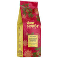 Door County Coffee Door County Christmas DECAF Flavored Coffee Ground - 8 oz Bag - Holiday Seasonal - Medium Roast - 100% Specialty Arabica - Cinnamon & Spice Flavor