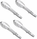Tongs for Cooking,Mini Tongs Small for Serving Food,4 PCS of 7 Inches