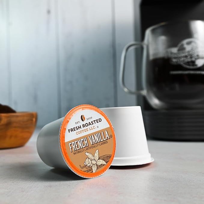 Fresh Roasted Coffee, Traditional Flavors, Flavored Coffee Pod Variety Pack, K-Cup Compatible, 24 Count