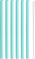 Replacement Straws Compatible with Owala Water Bottle Freepsip 24 Oz - Replacement Parts For Owala Cup 32 Oz -Accessories Set Include 6 BPA-FREE Straws and 1 Cleaning Brush