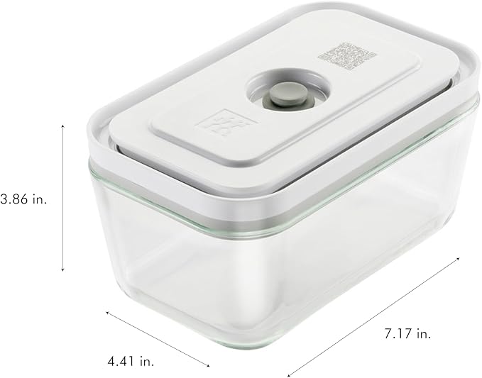 ZWILLING Fresh & Save 3-pc Glass Food Storage Container, Meal Prep Container- Assorted Sizes