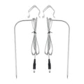 Mtsooning Grill Meat Probe, 2 Pack Temperature Probe with Probe Clip Replacement for Rec Tec Wood Pellet BBQ Grills,Recteq RT-1250, RT-700, RT-590, RT-B380 Bullseye Grill Accessories