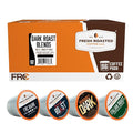 Fresh Roasted Coffee, Dark Roast Blend Variety Pack, K-Cup Compatible, 96 Count