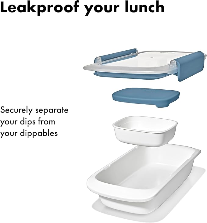 OXO Good Grips Prep & Go Snack & Dip Container