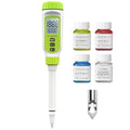 Tadeto Multifunctional Digital pH Meter for Food, High Precision Garden Soil pH Test Kit with LCD ℃/℉ Display for Plant/Solution, Water and Food pH Tester for Meat, Bread, Cheese,Water, Pool