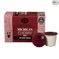 Michigan Cherry Decaf Coffee Pods by Coffee Beanery | 12ct Medium Roast Arbica Coffee