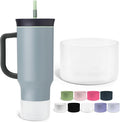 Jmoe USA Silicone Sleeve for Owala 40oz Tumbler | Fits Handle Tumbler Only | Anti-Slip Boot | Protects Against Dents & Scratches | Protector for Bottom of Cup | Made of Durable BPA Free Silicone