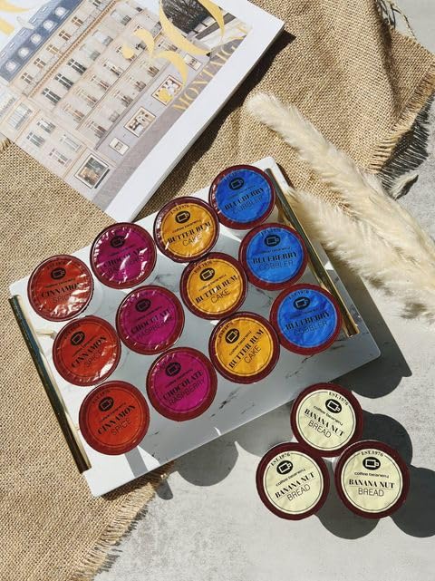 Chocolate Raspberry Coffee Pods by Coffee Beanery | 96ct Bulk Medium Roast Arbica Coffee
