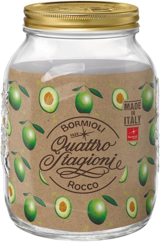 Bormioli Rocco Quattro Stagioni Maxi Collection - Gallon Jar - 3.78 Liter (128 oz.)