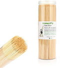 [200 PCS] 6 inch Bamboo Skewers, Premium Wooden Skewers Without Splinters, Skewers for Grilling, BBQ, Appetizer, Fruit Kabobs, Chocolate Fountain, Cocktail Toothpicks, and Food Skewer Sticks.