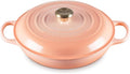 Le Creuset Enameled Cast Iron Signature Round Braiser, 3.5qt. Peche