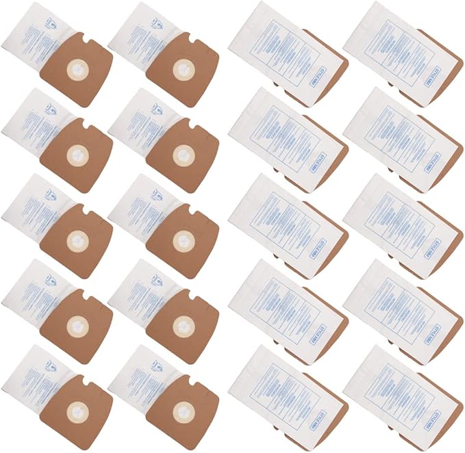 20Pcs Replacement for Eureka 3670 & 3680 MM Vacuum Bags,and Replacement Vacuum Bags Part # 60295, 60296, 60297