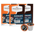 Fresh Roasted Coffee, Blackbeard's Revenge, Medium Roast, 72 Pods for K Cup Brewers