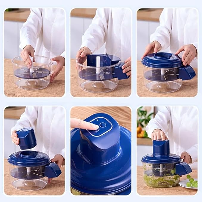 Automatic Fruit Peeling Machine, Rechargeable Electric Peeler for Grapes, Cherry Tomatoes & Garlic, One-Click Peeling, Cordless Kitchen Gadget for Quick & Easy Food Prep (round head)