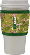 Sok It HotSok Coffee & Tea Reusable Insulated Neoprene Cup Sleeve (Tied with Cheer)