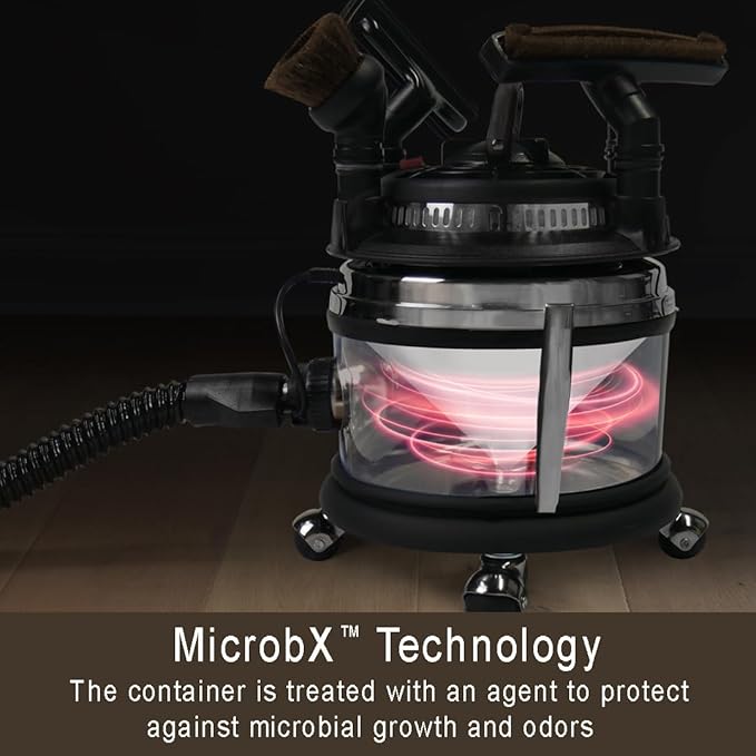 Filter Queen Majestic Surface Cleaner, Blue, Canister Vacuum with Bagless Cyclonic Action, The Ultimate All-in-One Cleaning Machine