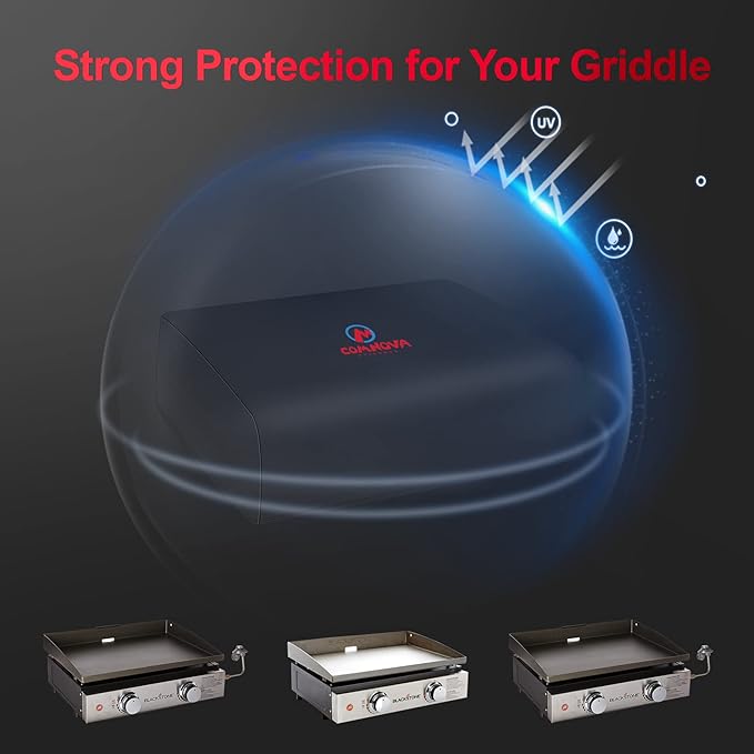Comnova Griddle Cover for Blackstone 22" Tabletop Griddle - Heavy Duty, Waterproof
