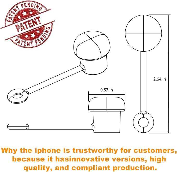 Adjustable Straw Cover for Stanley, Simple Modern, Owala, Yeti, Hydro Flask, Reduce, Hydrapeak, Meoky, MaxBase, Beast, Marrs, Suitable for All Brand of 6mm-10mm Diameter Straw, Dishwasher safe
