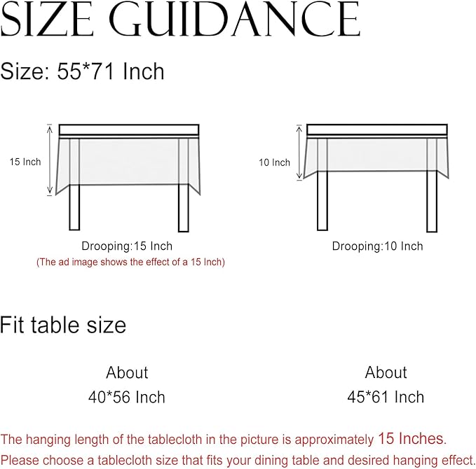 ISAENNE Designer Bohemian Linen Small Rectangular Tablecloth,Colorful Floral Pattern Table Cloth,Wrinkle Resistant Decorative Tablecloths for Dining Thanksgiving Kitchen Party,55"*71"-Grace A